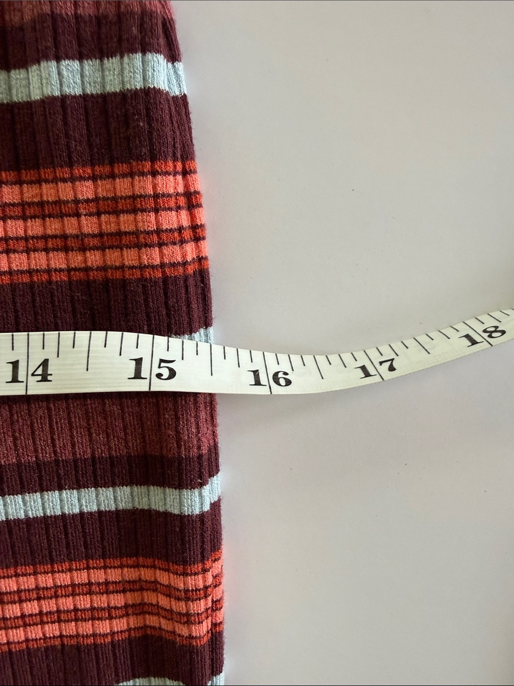 Urban Outfitters Short Sleeve Striped Ribbed Knit Bodycon Dress Size Medium - Picture 8 of 10